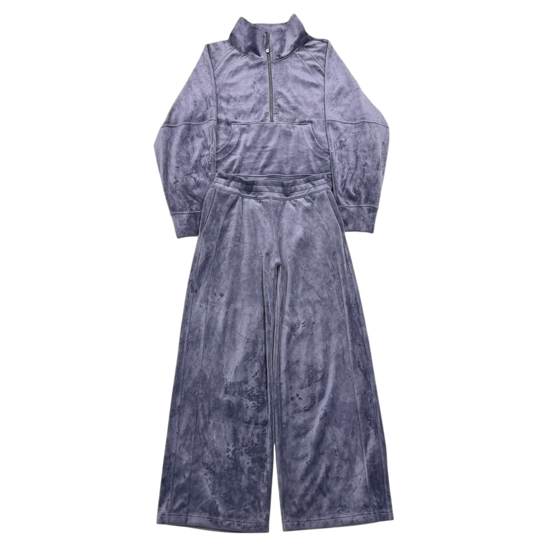 룰루레몬 벨루어 벨벳 셋업 세트 퍼플 상품이미지1