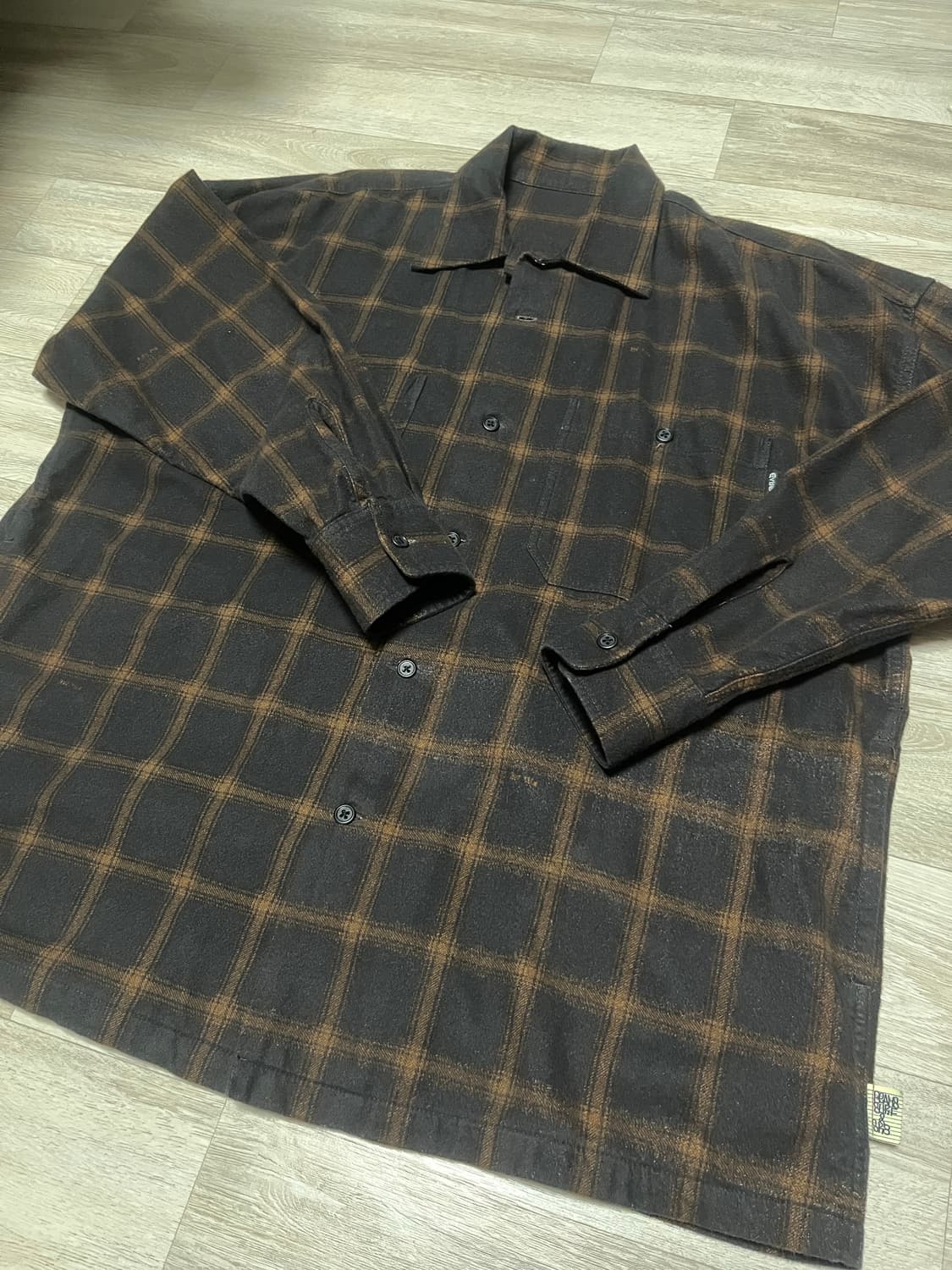빔즈 X 에비센 플란넬 셔츠 상품이미지3