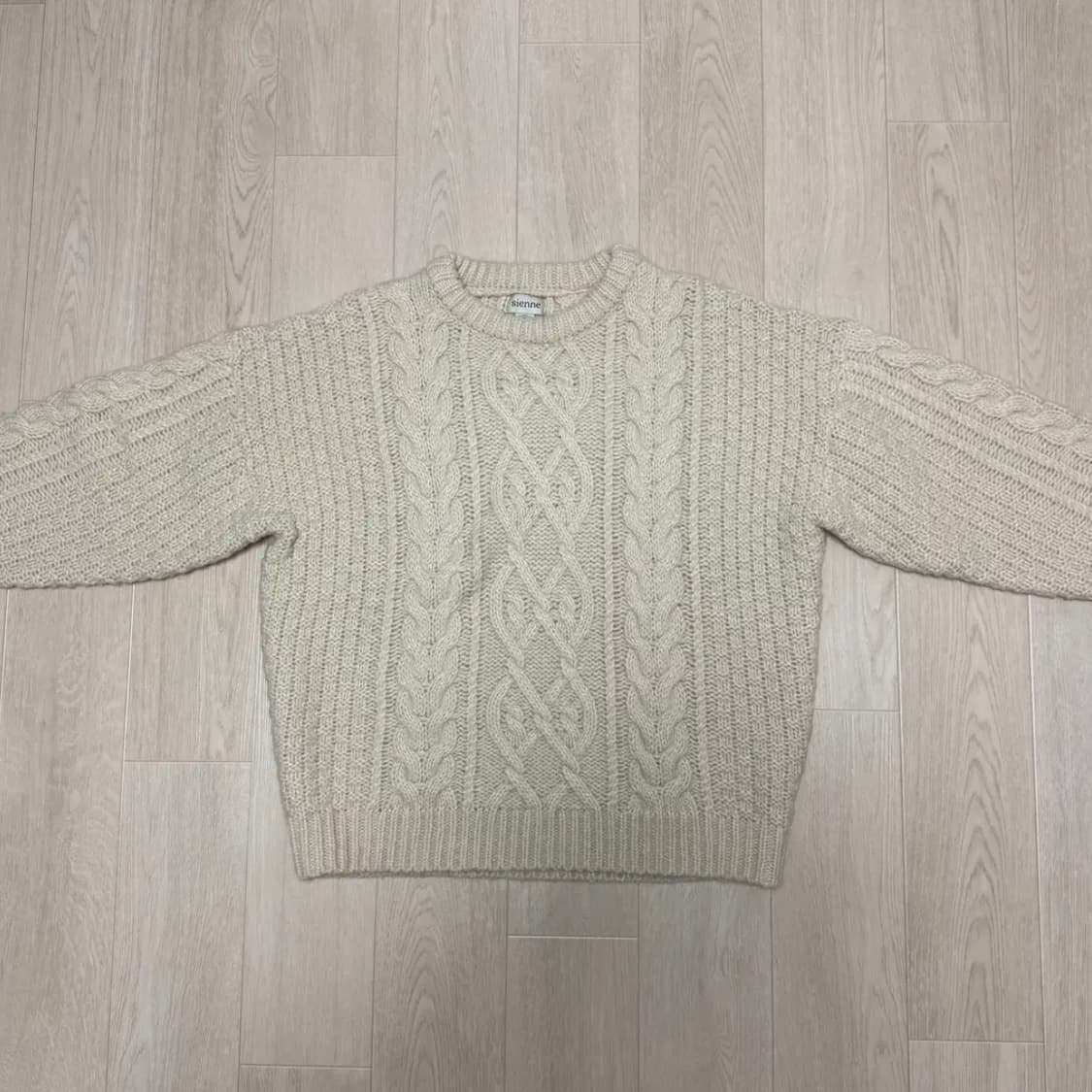 (시엔느) old father sweater cream S사이즈 상품이미지5