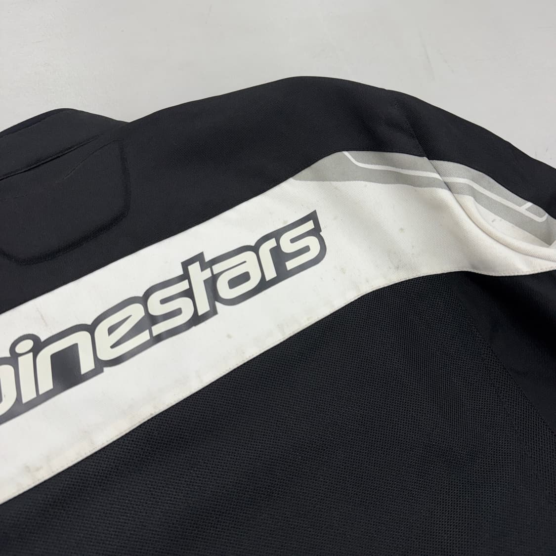 알파인스타 빅로고 검흰 오레오 바이커 자켓 상품이미지7