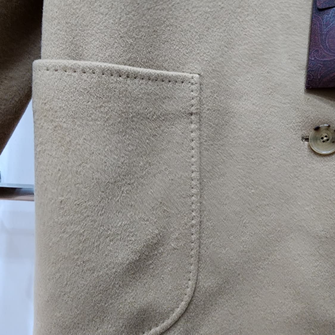 에트로 울 롱 코트 42사이즈 새제품284만->60만 상품이미지6