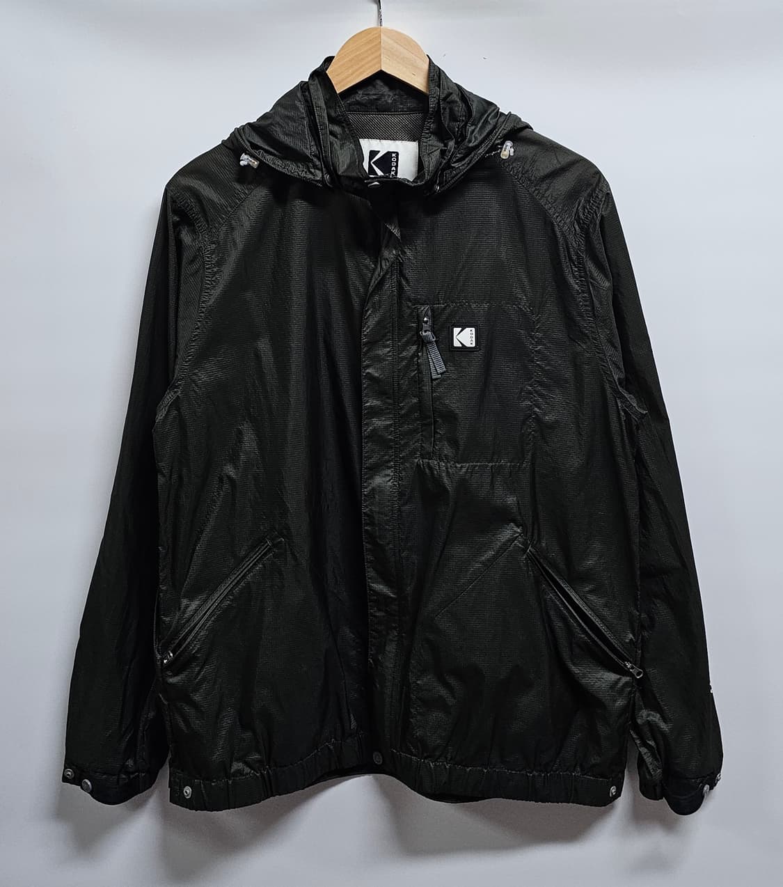 코닥 후드 바람막이 카키 M 상품이미지1