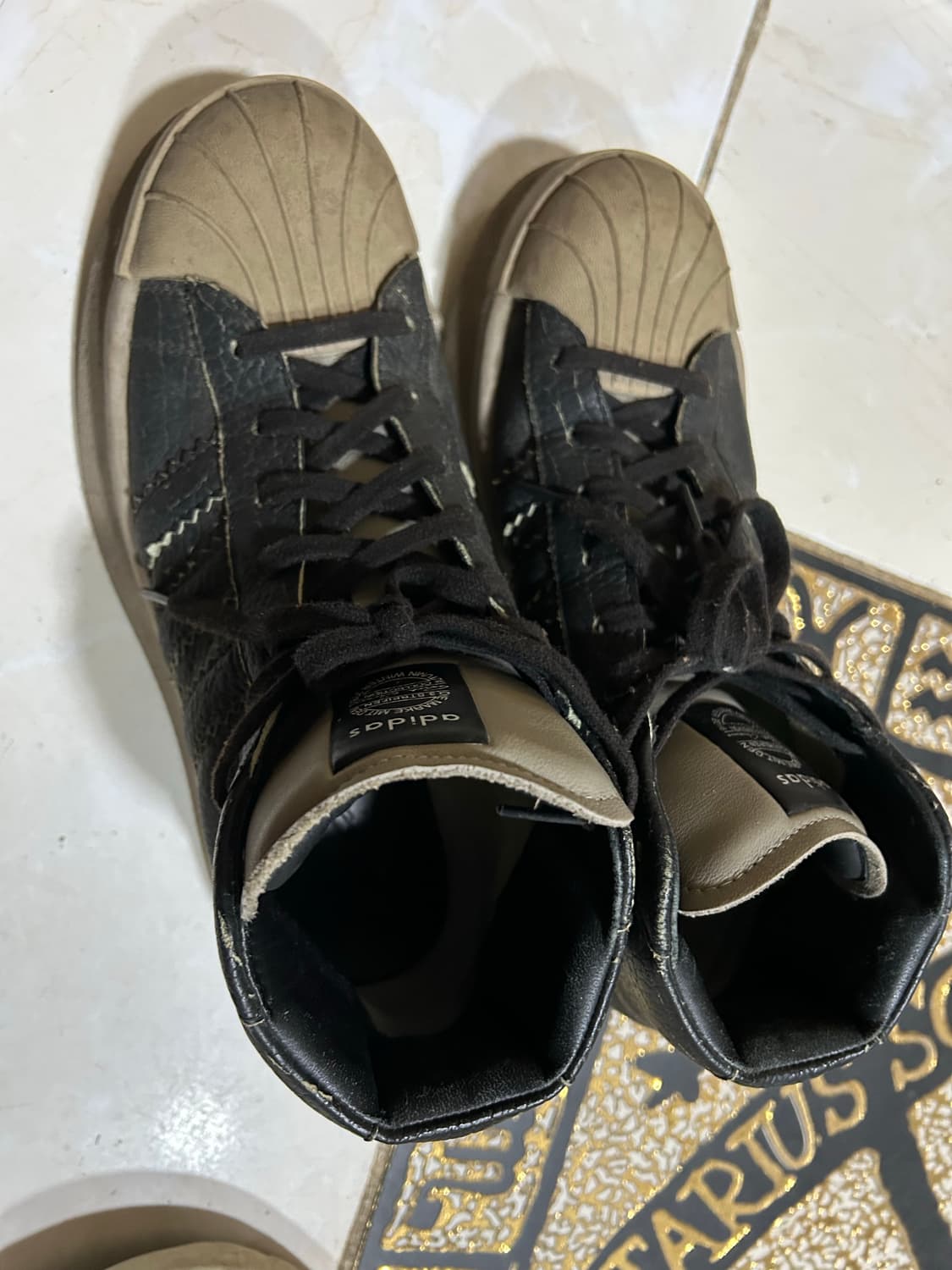 릭오웬스x아디다스 마스토돈 PRO블랙펄 US9사이즈 상품이미지4