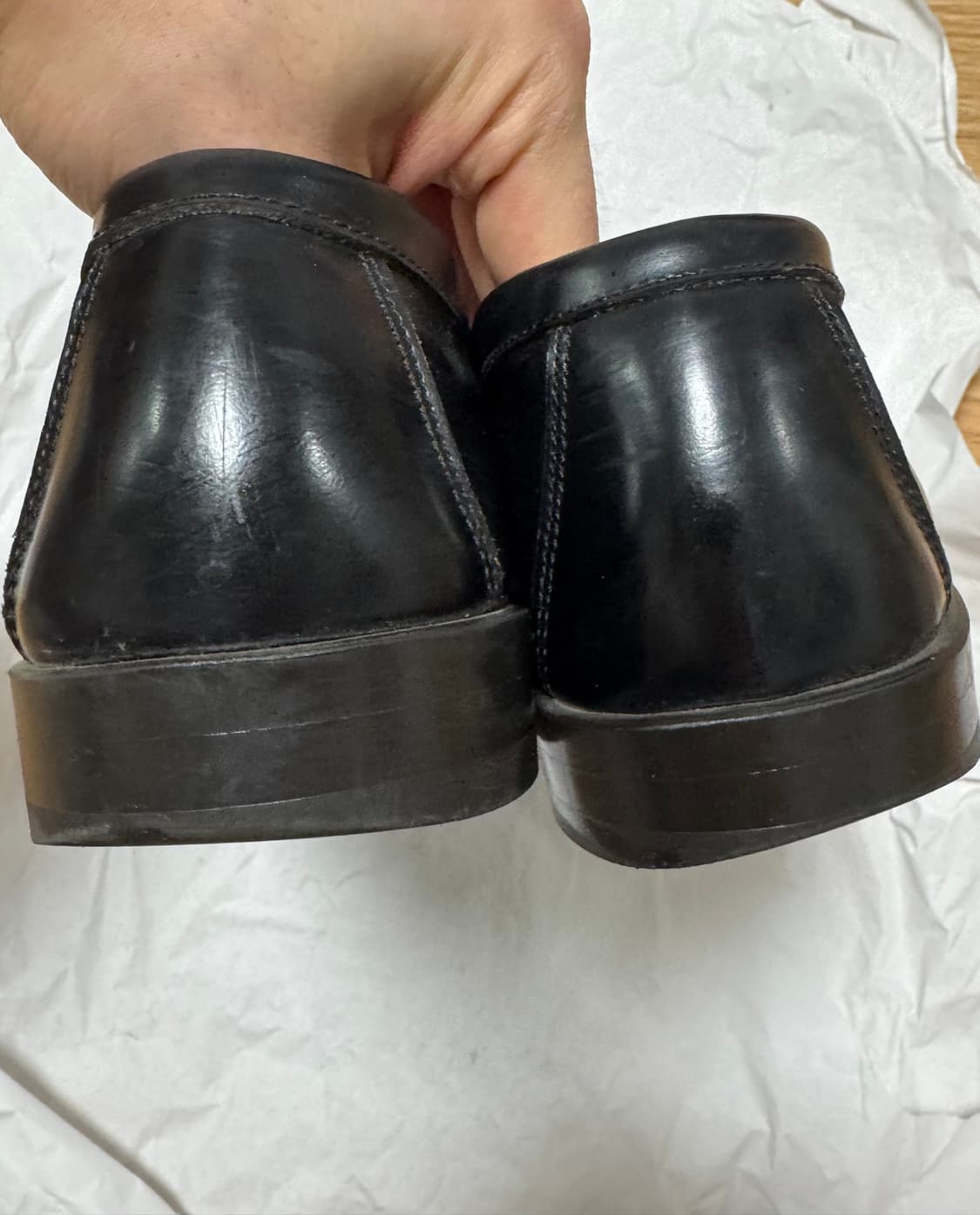 하루타 906 소가죽 페니로퍼 265 사이즈 상품이미지4