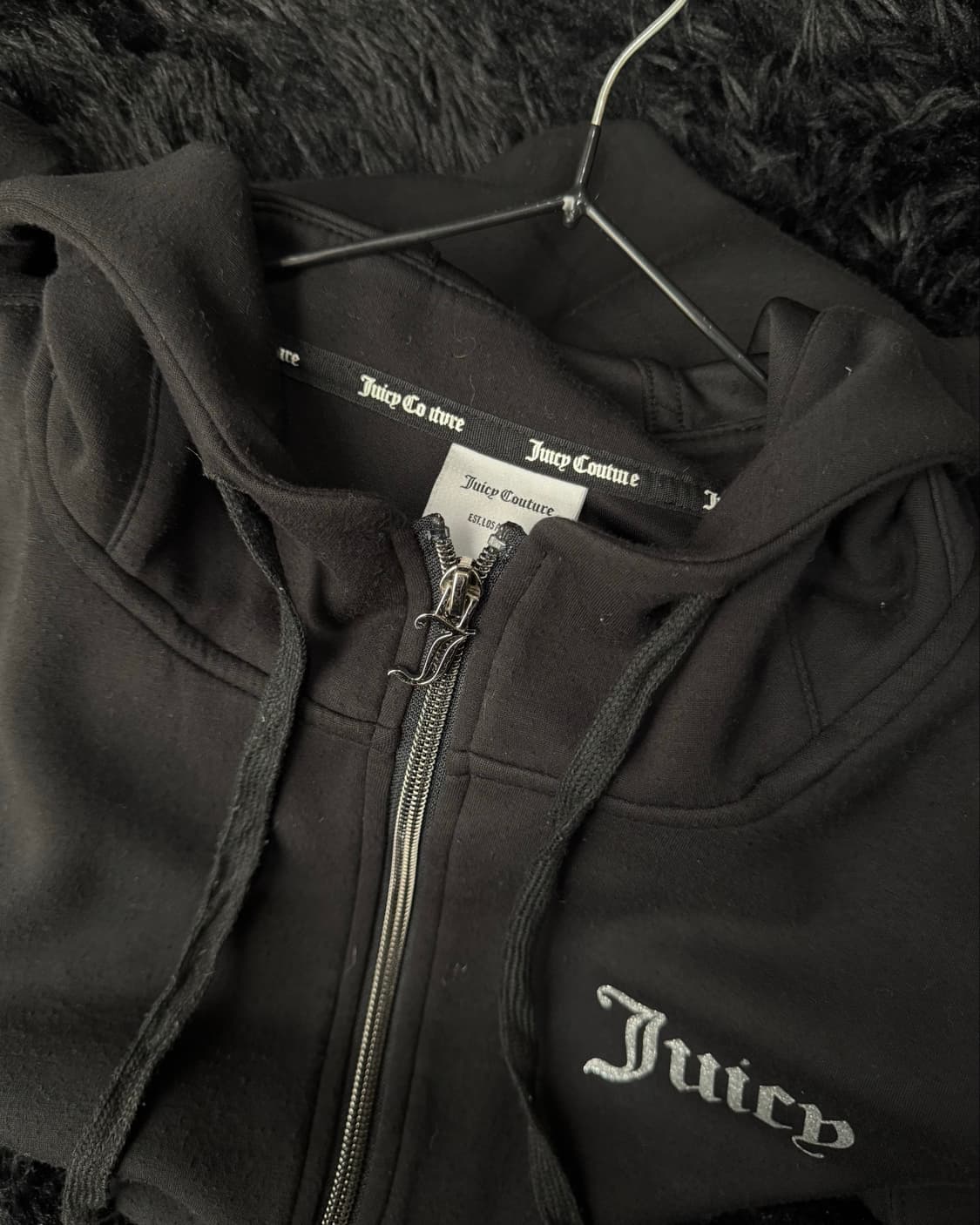 Juicy Couture 00s gyaru hoodie zip-up  P 상품이미지4