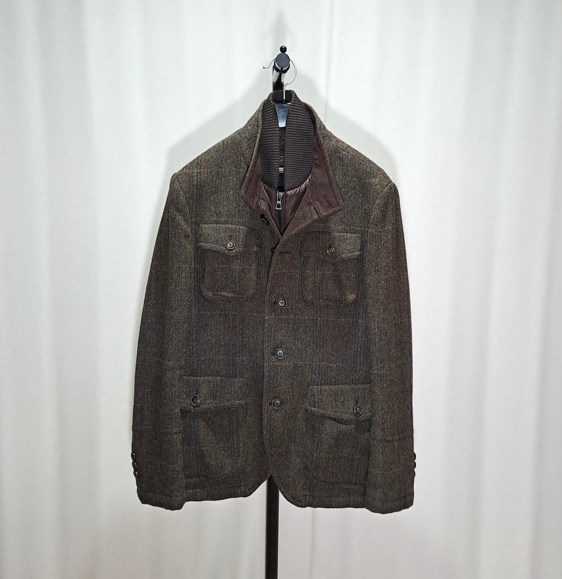 (택포) 시리즈 헤비트위드 유틸리티 포켓 자켓 100 B452 상품이미지1