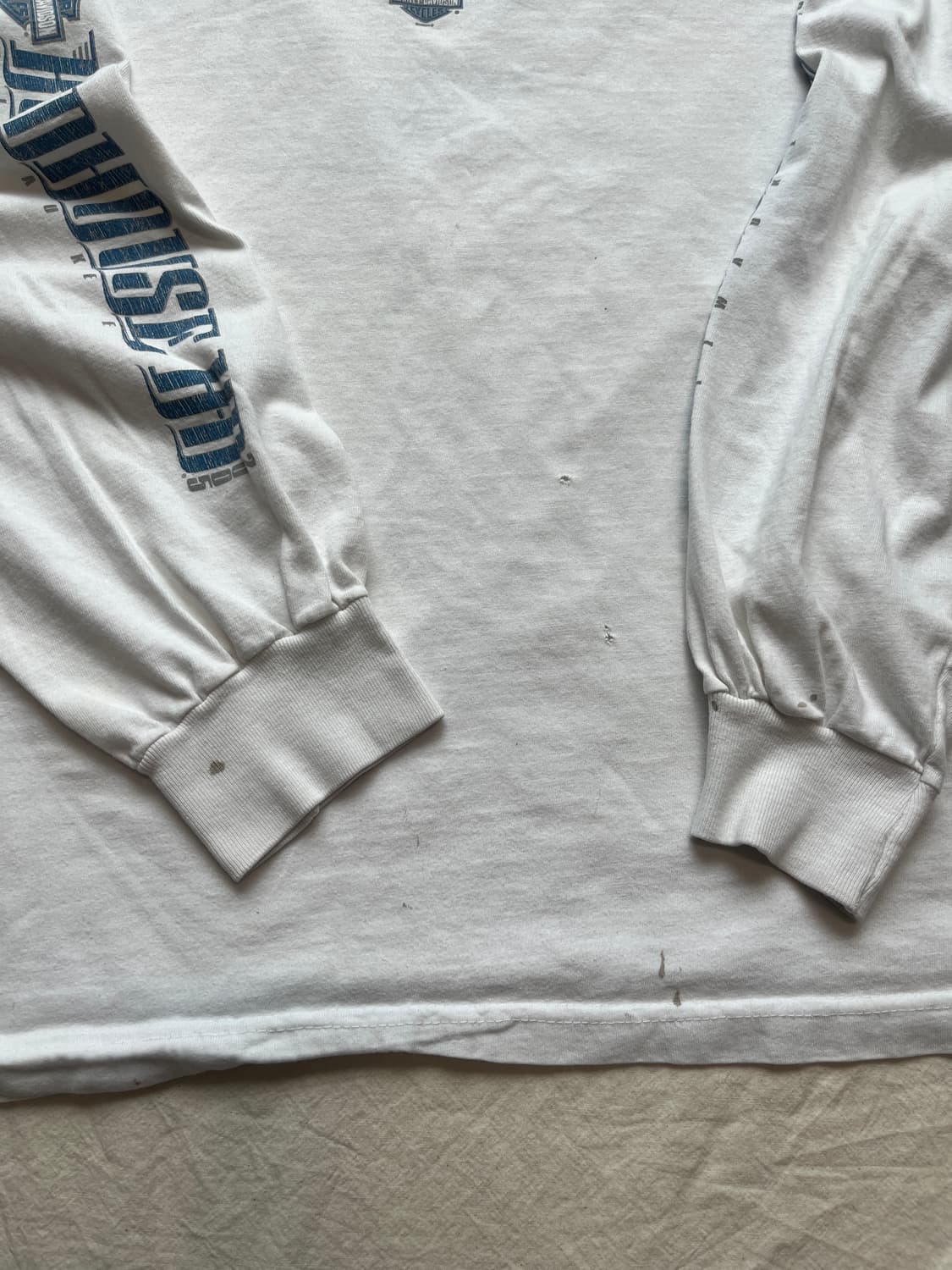 00s Made in USA 할리데리비슨 밀워키 롱슬리브 상품이미지4