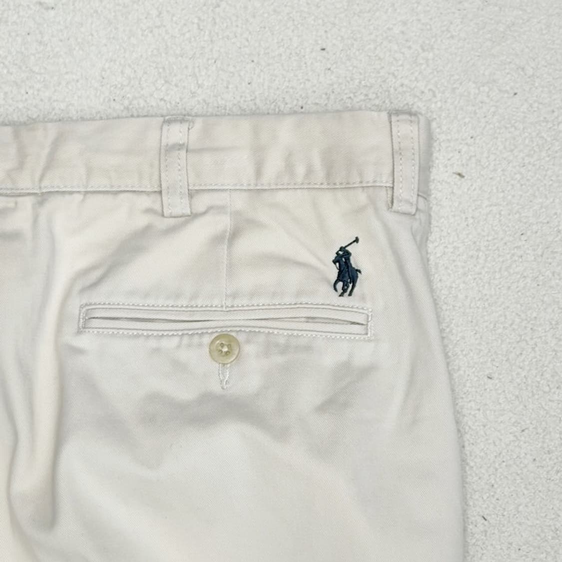 POLO 크림 코튼팬츠 35 상품이미지7