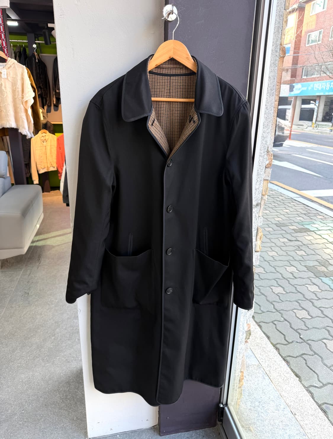 .50/ 버버리 신형 리버시블 발마칸 코트 자켓 상품이미지2