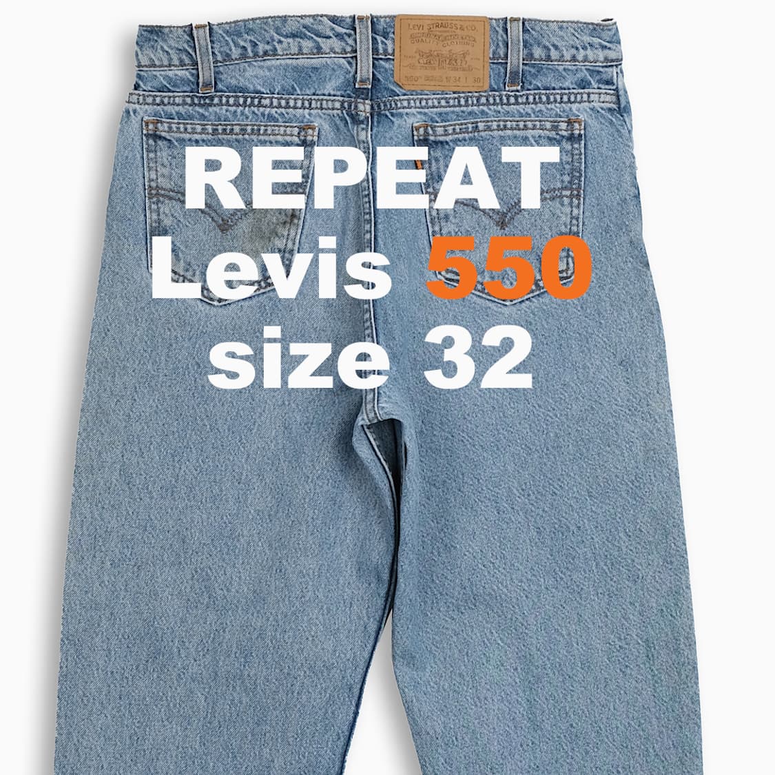 리바이스 550 오렌지탭 90s 32 사이즈 OR5503459 상품이미지1