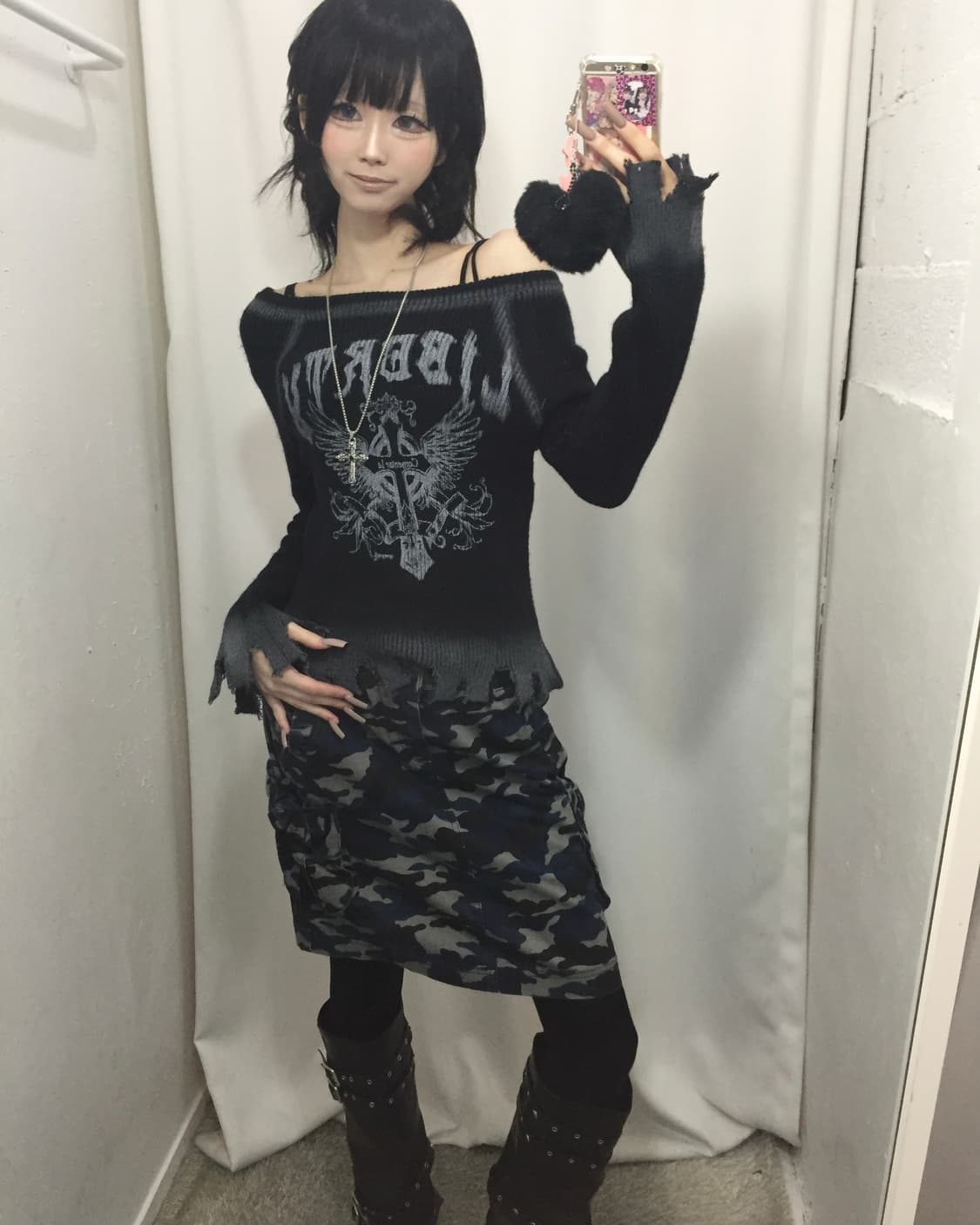 VOLCAN&APHRODITE 볼칸 그런지 니트 코디🎣 상품이미지2