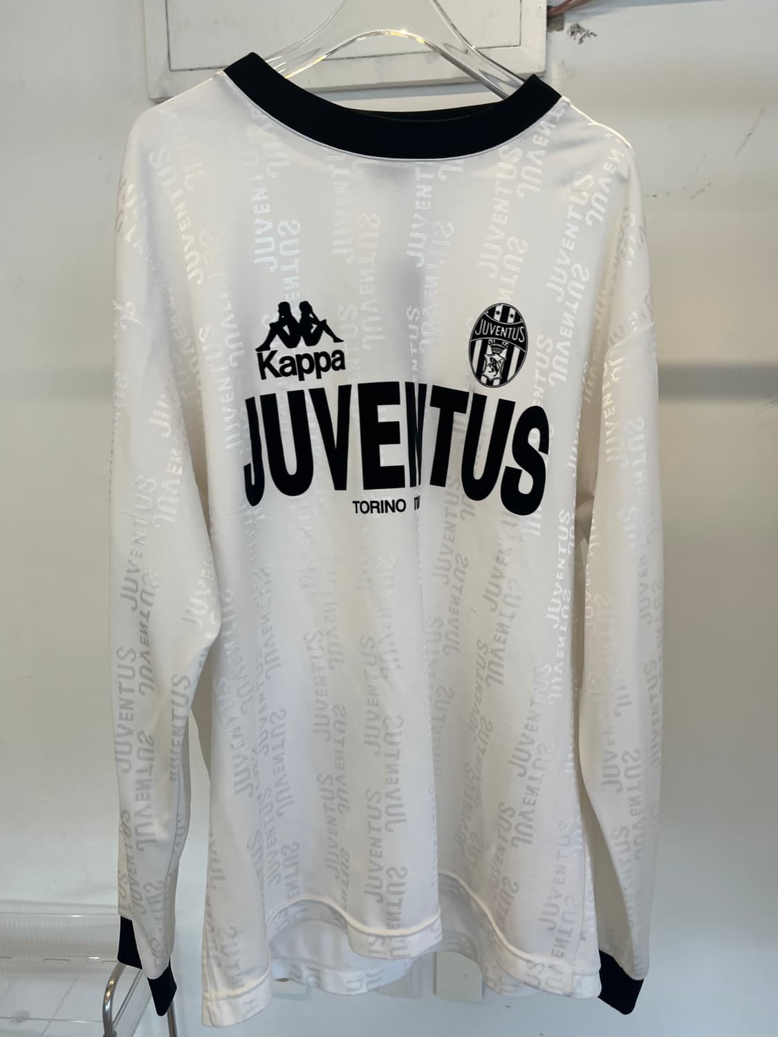 Kappa Juventus Retro Long Sleeve Jersey 상품이미지1