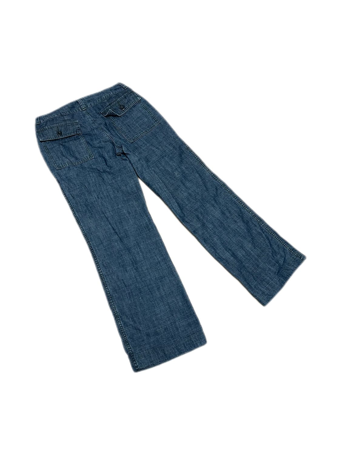 vent d'ouest par 데님 와이드 퍼티그 팬츠 상품이미지2