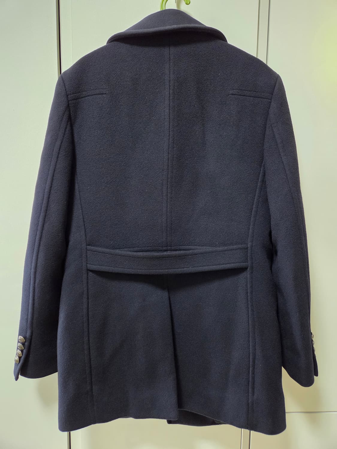 타임옴므 하이넥 하프 코트 상품이미지3