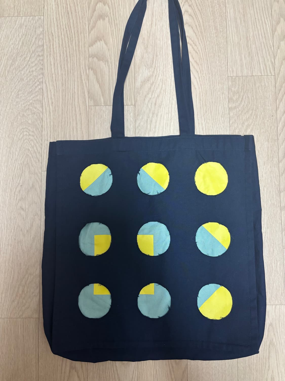 COSMOSS(코스모스) 에코백 네이비 판매 상품이미지4