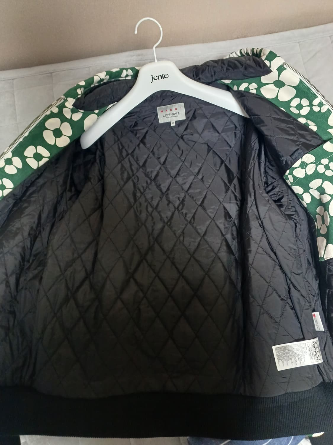 [M] 마르니 칼하트 프린트 풀라워 후드자켓 새상품 상품이미지4