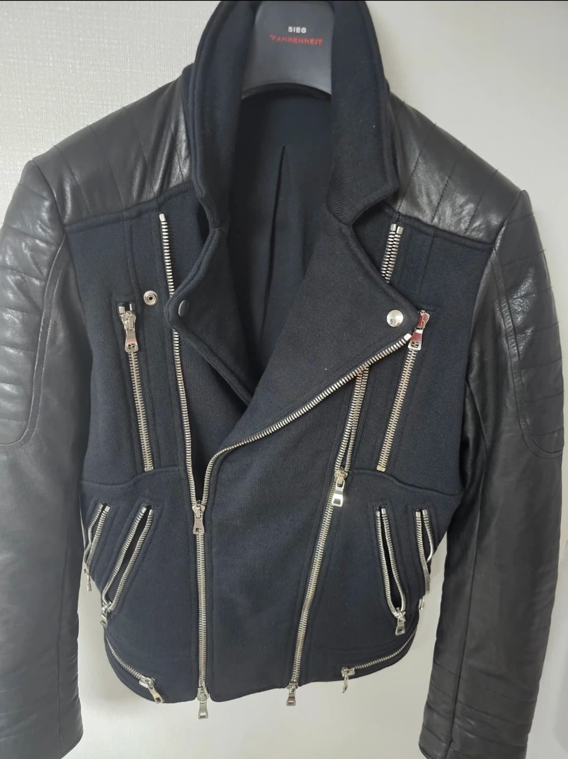 발망 11주년 레더 슬리브 가죽쟈켓(M/95/고가모델) 상품이미지2