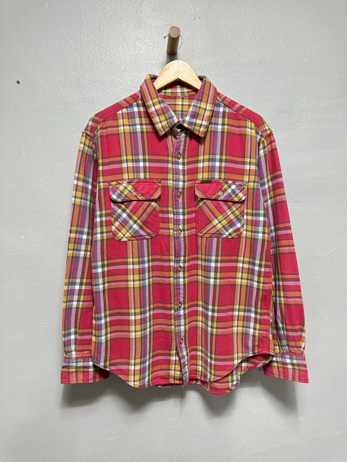 칼하트 플란넬 체크 셔츠 상품이미지1