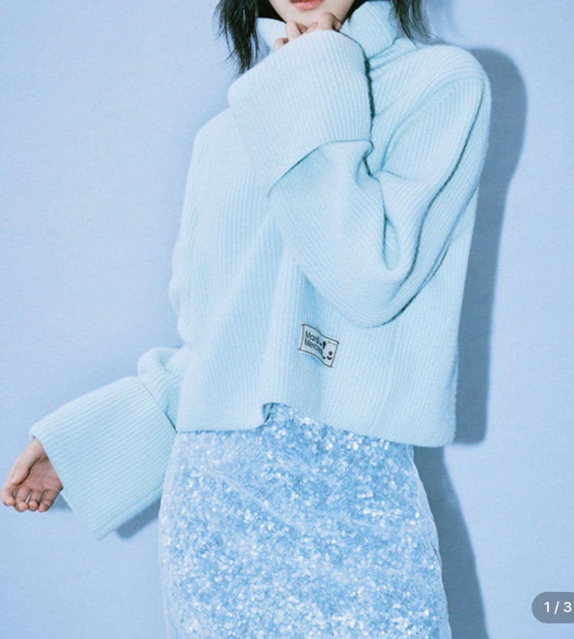 마르디메크르디 오버핏 터들넥니트 상품이미지1