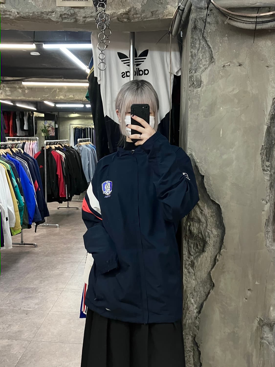 나이키 06-07 시그니처 국가대표 바람막이 블랙 XXL #csz2699 상품이미지2