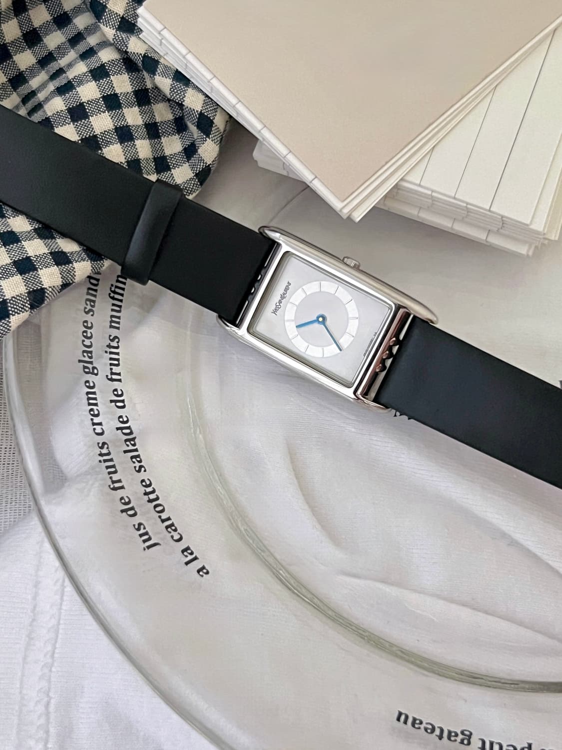 생로랑 렉탱글 시계 (남여공용) / 정품감정, 케어 상품이미지4