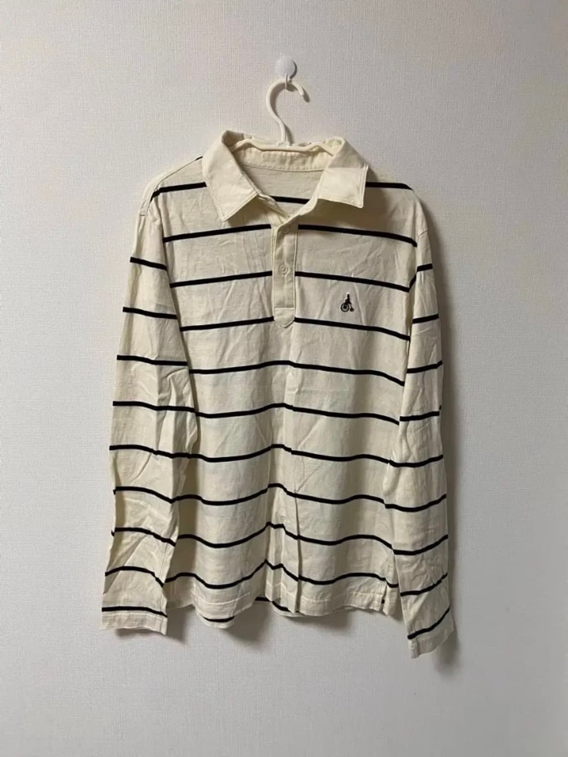 빈티지 빈폴 긴팔폴로셔츠 스트라이프 상품이미지1