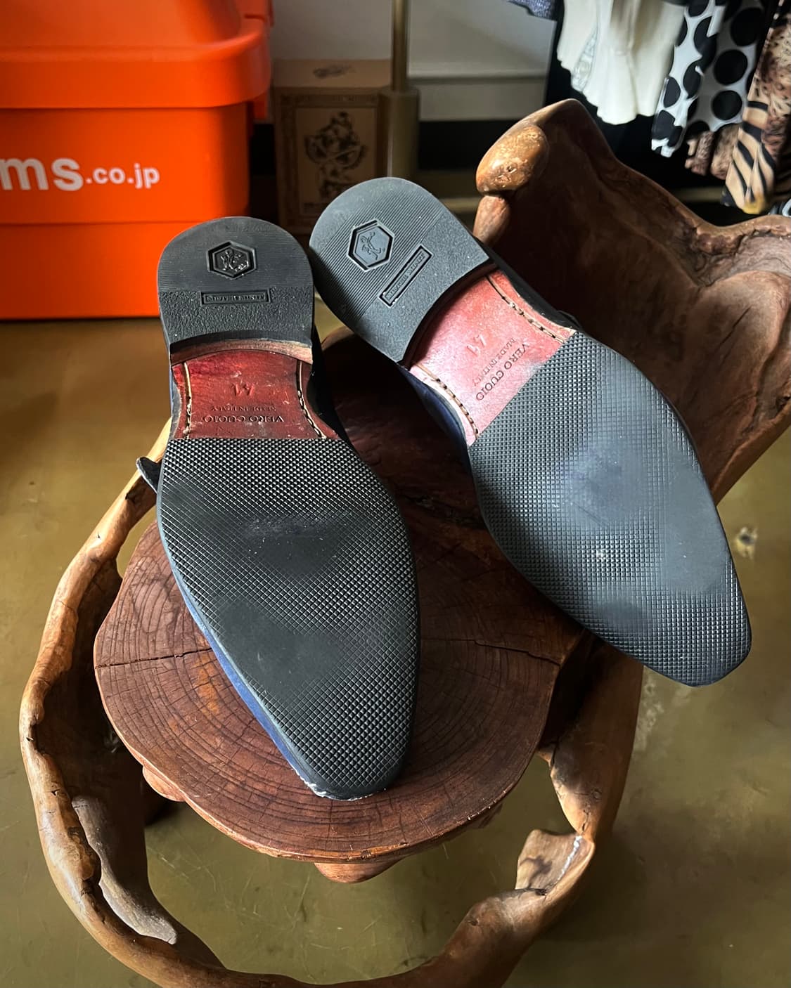 Male & Co Blue Aging Cow Leather Loafer  상품이미지9