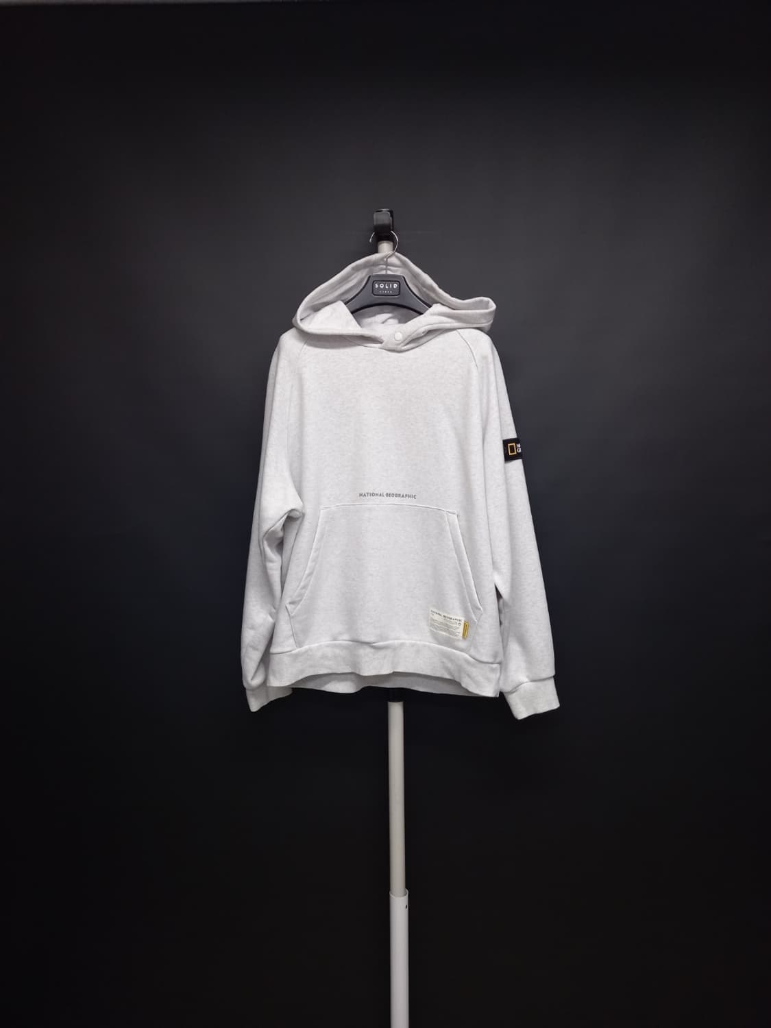 내셔널지오그래픽 춘추동 루즈핏 후드 맨투맨 95.100 상품이미지1