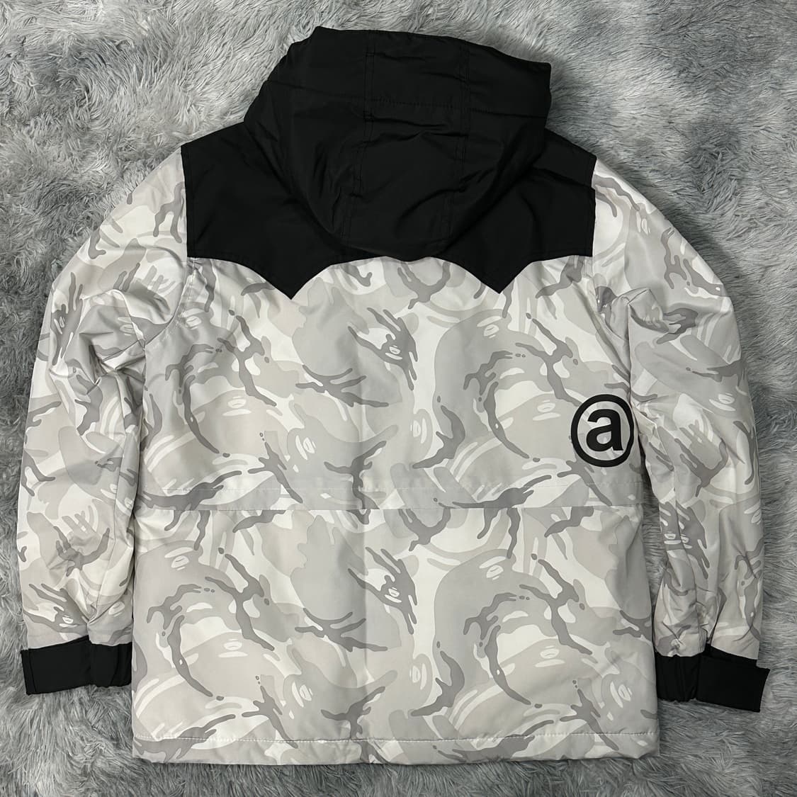 aape 에이프 by 베이프 카모 프린팅 후드 점퍼 s 상품이미지3