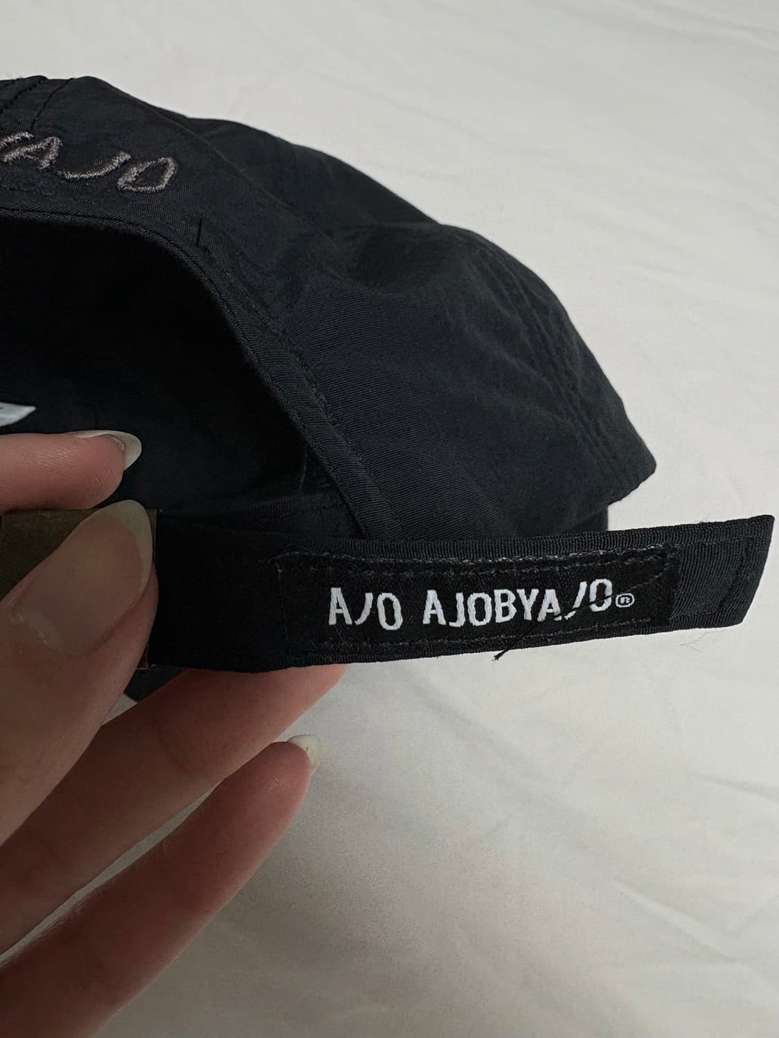 AJOBYAJO 아조비아조 나일론 캡 판매합니다 상품이미지3