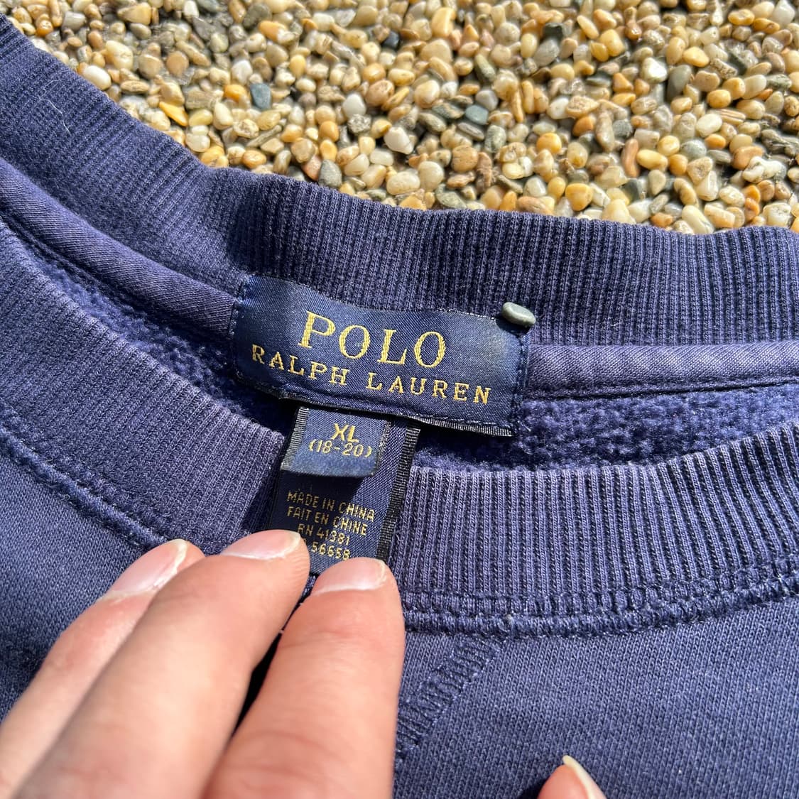 폴로 (POLO RalphLauren)네이비 맨투맨 상품이미지4