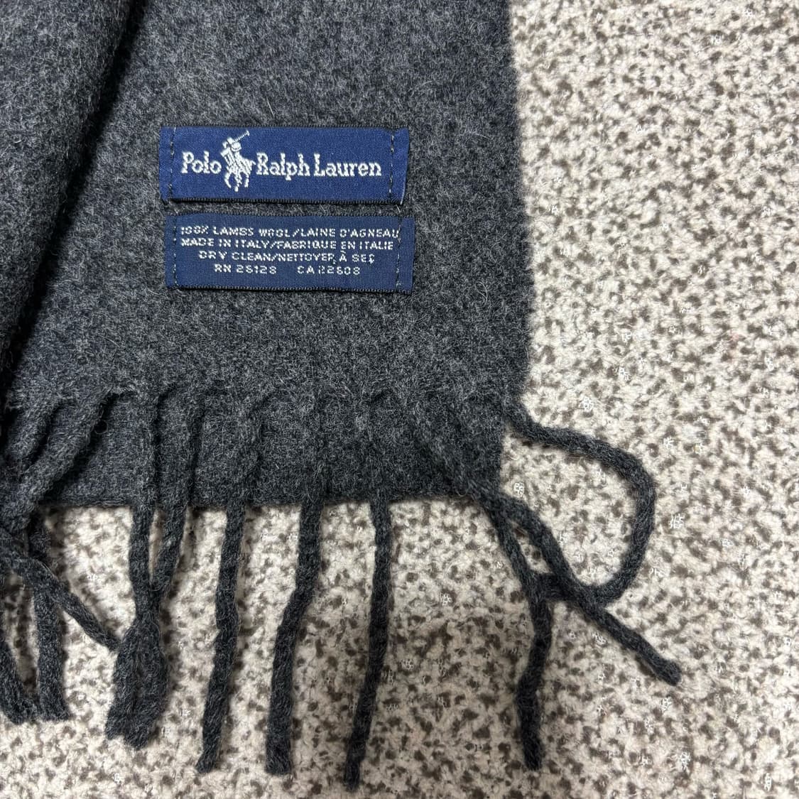 [택포,램스울100] 폴로 랄프로렌 이태리 머플러 목도리 [A] 상품이미지4