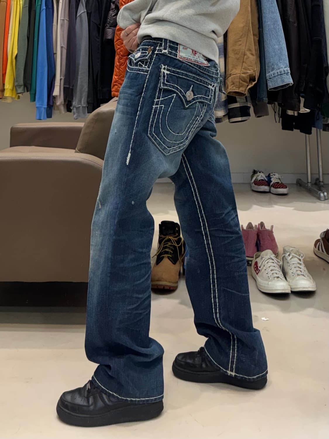 트루릴리젼 빌리 슈퍼T 데님팬츠 상품이미지7