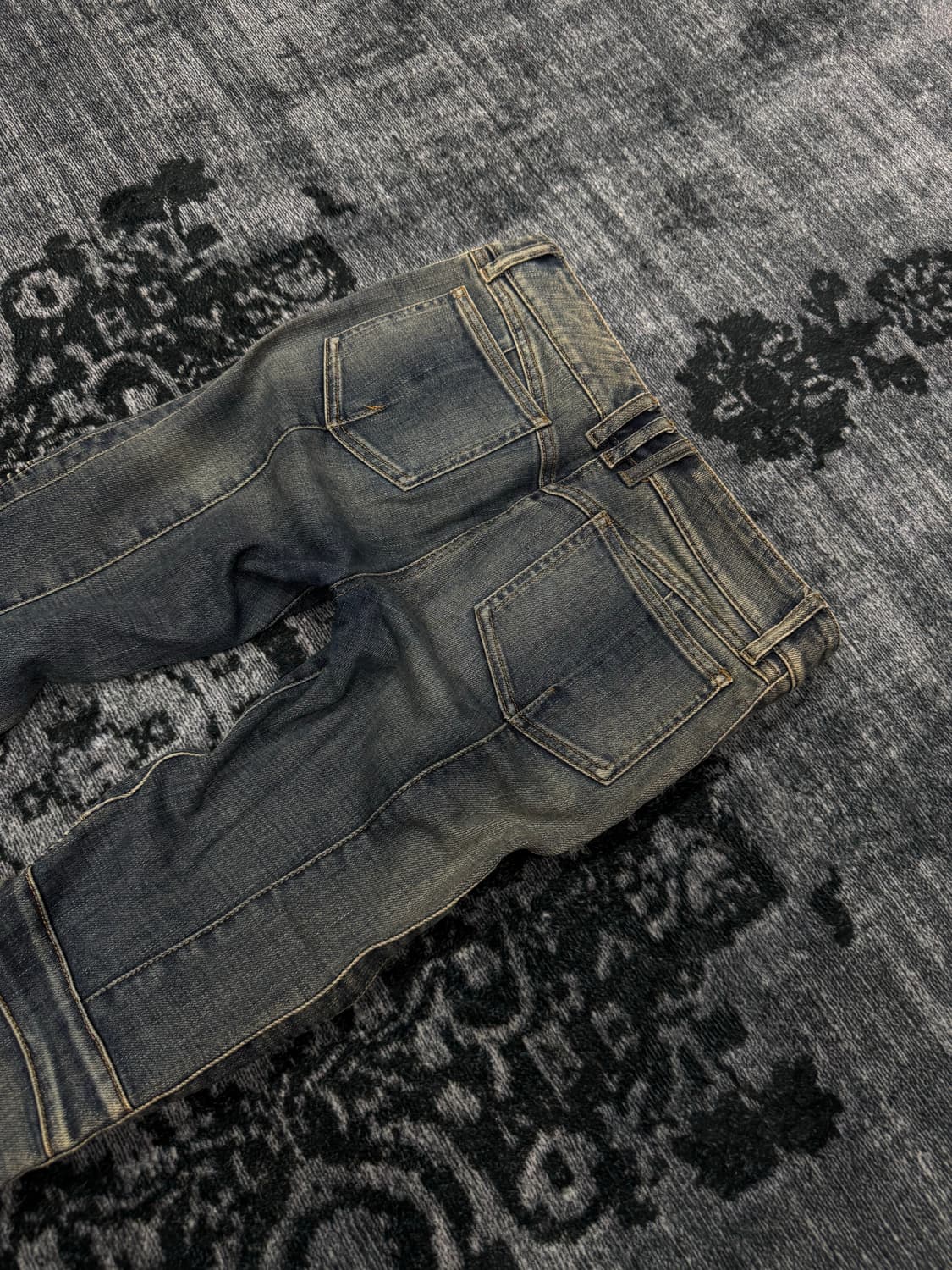 Balmain 16ss zipper slim biker pants 상품이미지8