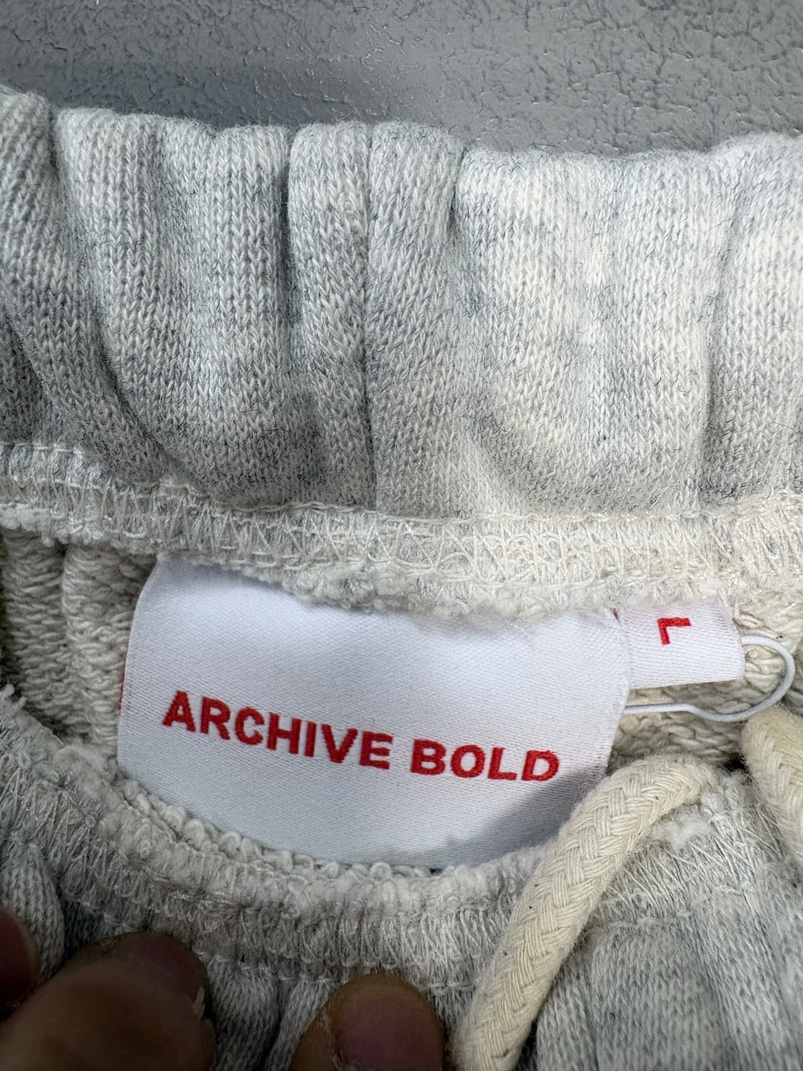 아카이브볼드 939로고 스웨트 오트밀 조거팬츠 A3574 상품이미지9