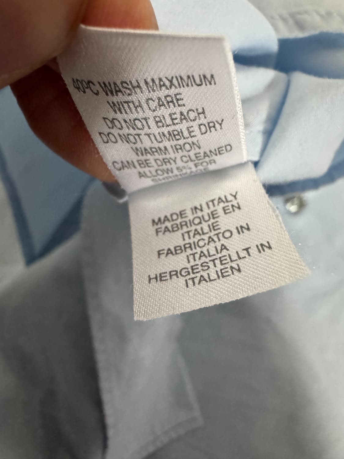 폴스미스 시그니처 소매 스트라이프 소라셔츠 L 상품이미지5