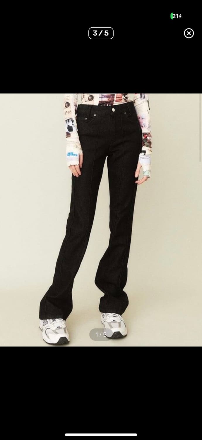 기준 kijun 8 핀턱데님 스몰 상품이미지2