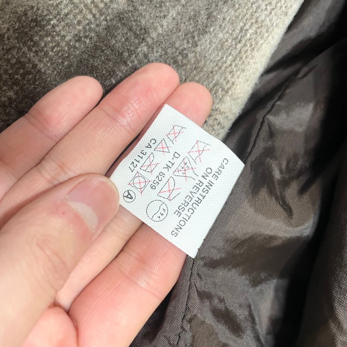 DKNY 브라운 내피포함 야상 롱 점퍼 남성L 상품이미지6