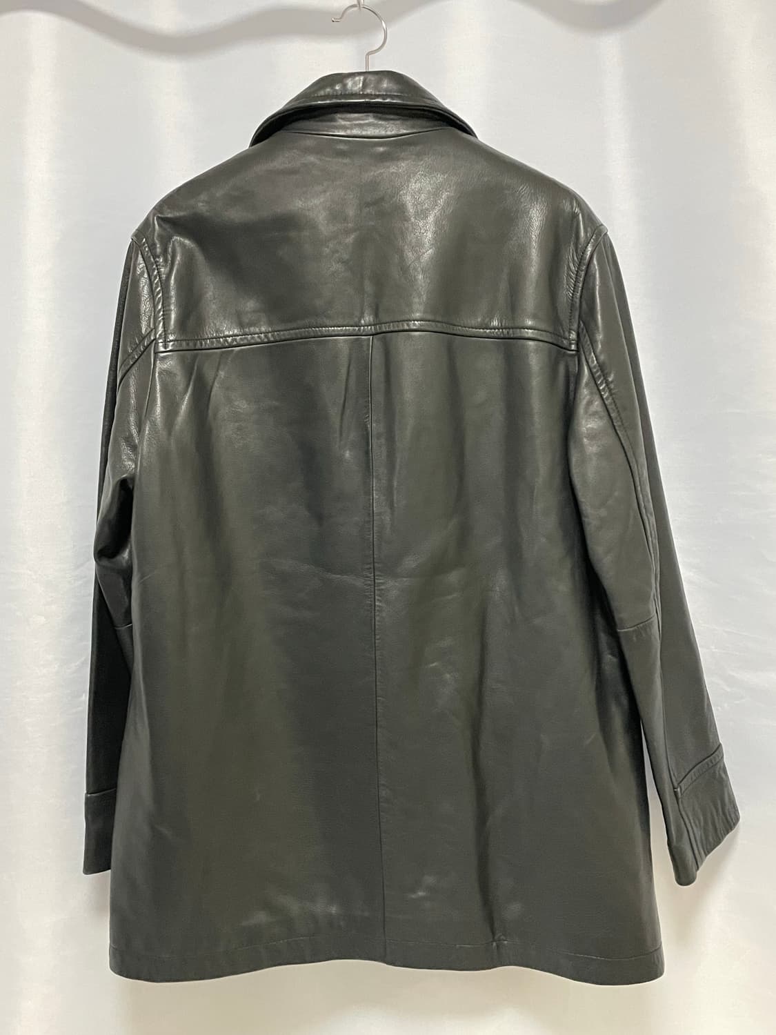 [D.O Archives] 90s 올드갭 레더 카코트 블랙(L) 상품이미지5