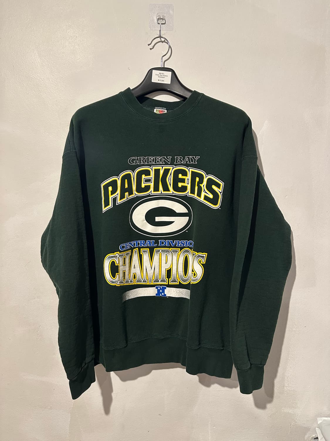 빈티지 90s 그린베이 패커스 스웻셔츠  상품이미지1