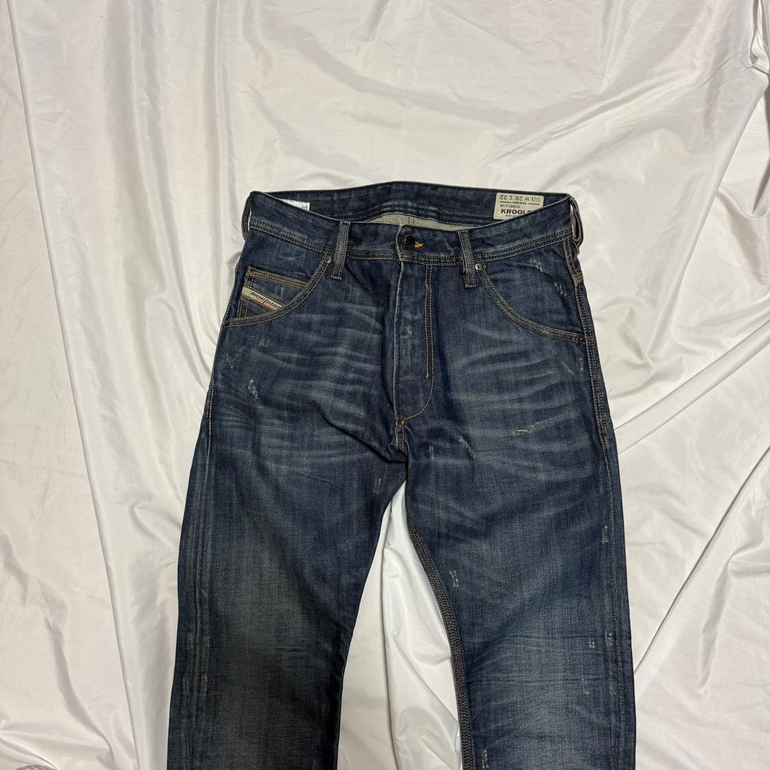 [30] 디젤 크롤리 워싱 데님팬츠 상품이미지2