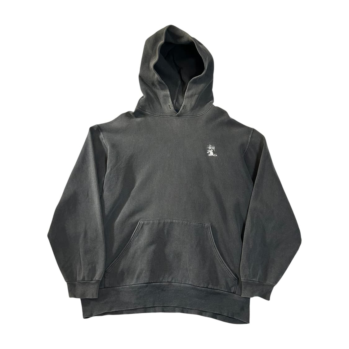 [Stussy] 90s OLD 스투시 피그먼트 로고 후드티 상품이미지1