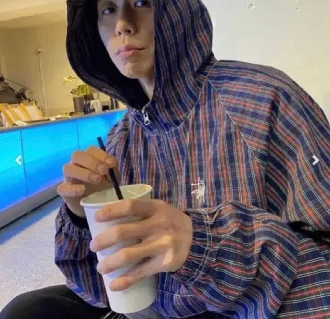 스투시 브러쉬드 아노락 L 상품이미지1