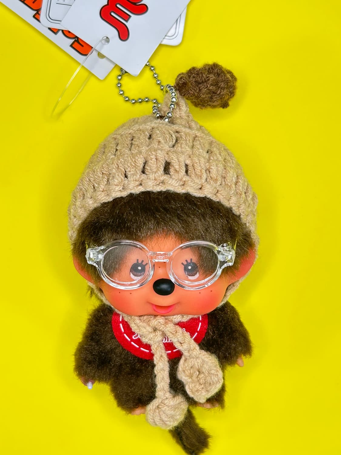 (10)정품몬치치🤎❄️ 겨울 감성 빅헤드 남아커스텀키링 상품이미지3