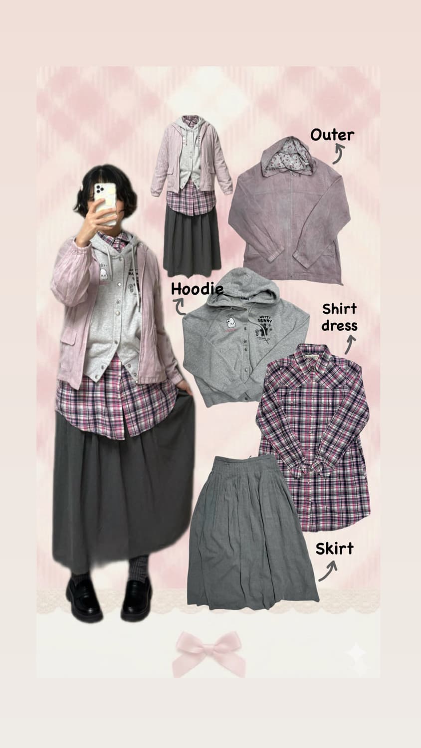 핑크너드셋🎀 상품이미지1