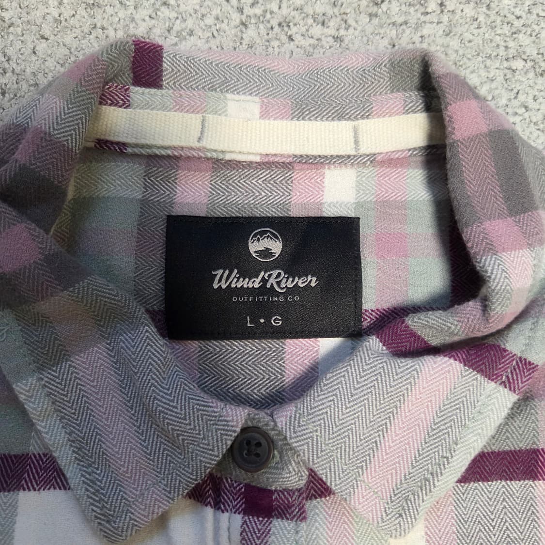 Wind River 윈드리버 플란넬 체크셔츠 L(100) 상품이미지3