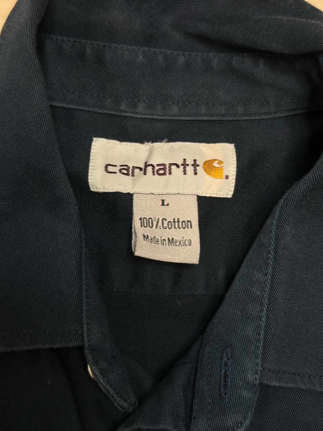 (L) 칼하트 빈티지 셔트 네이비 상품이미지2