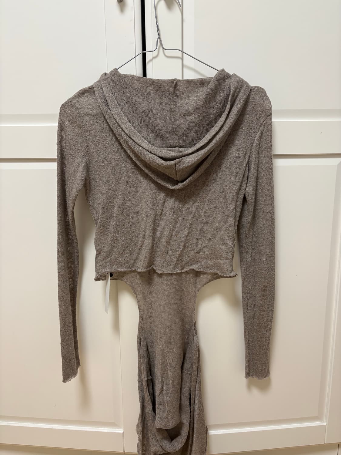 Weak generation hooded cut-out dress  상품이미지6