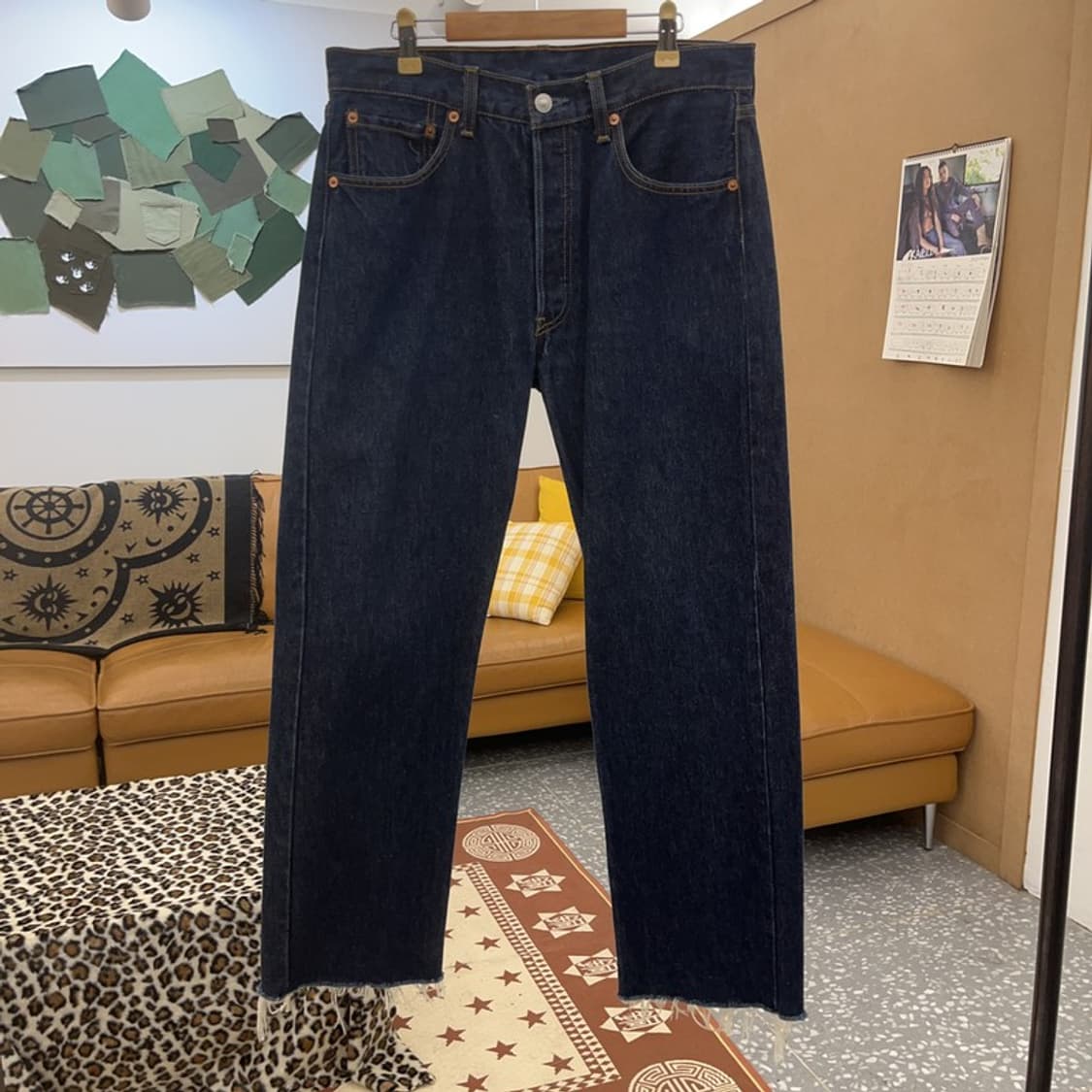 리바이스 501 올드스쿨 빈티지 그런지 데님팬츠 33인치 C08990 상품이미지3