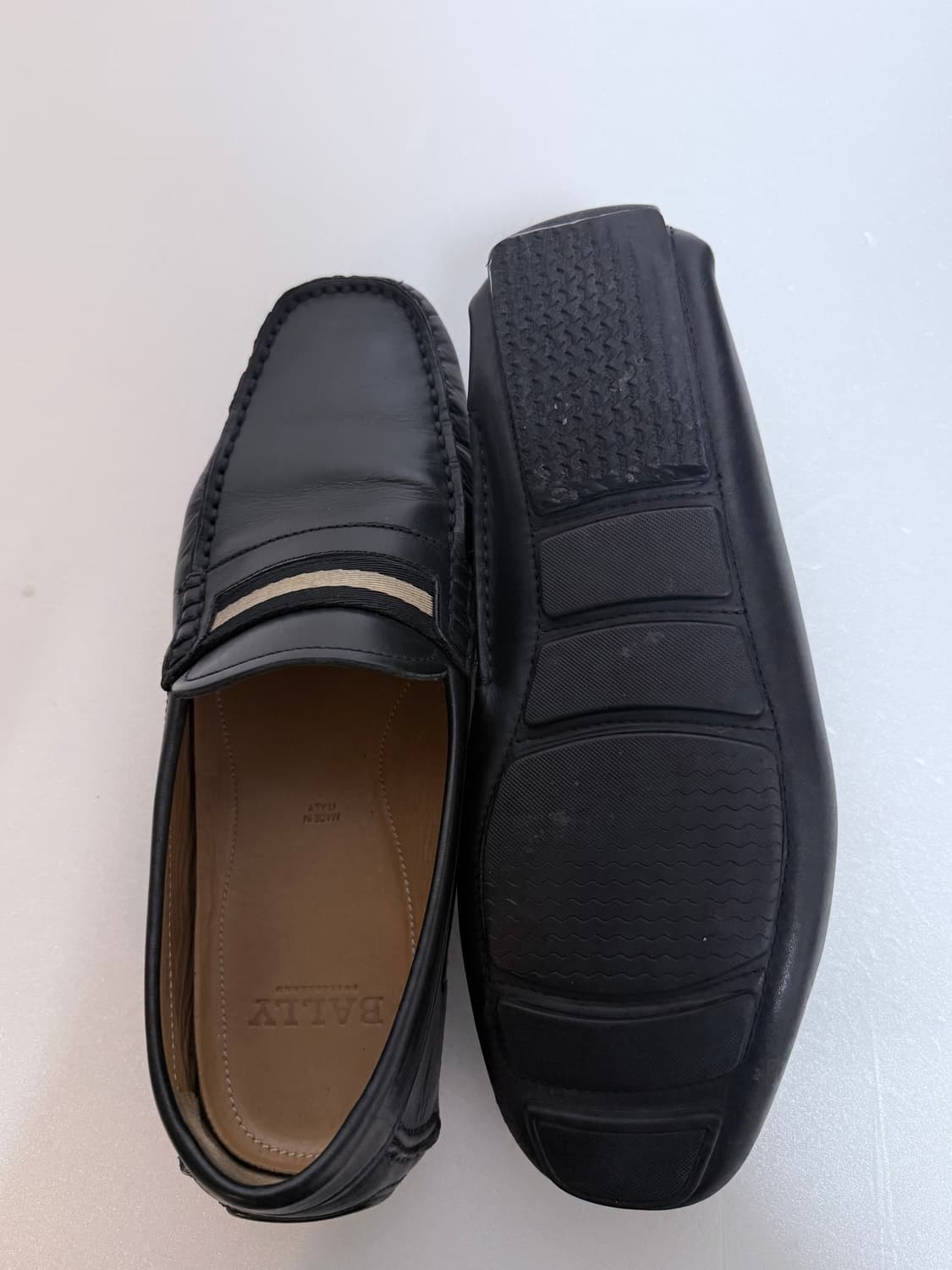 발리 BALLY 레더 로퍼 블랙 270 클래식 상품이미지5